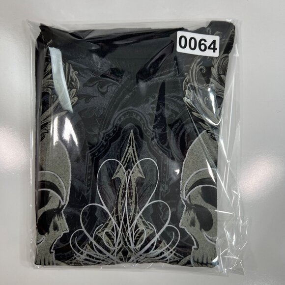 MMA Elite Mens L Black Graphic T Shirt Skull Cross Dagger Gothic Y2K Streetwear - Picture 8 of 8